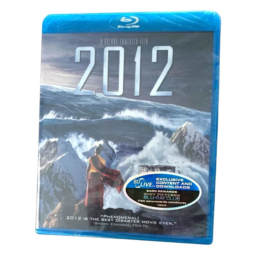 2012 (Blu-ray, 2009) BRAND NEW SEALED John Cusack, Chiwetel Ejiofor, Amanda Peet